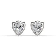 AGGIE SHIELD™ DIAMOND 14K GOLD SOLITAIRE STUDS